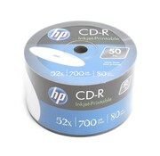 HP HP CD-R 700MB 52X WHITE FF  InkJet Printable SP*50