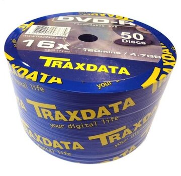 Traxdata TRAXDATA DVD-R 4,7GB 16X SP*50 907WEDRTRA004