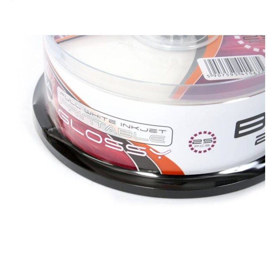 BD-R BLU-RAY FREESTYLE 25Go 4X PRINT GLOSSY CAKE*25