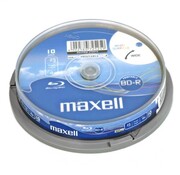 Maxell MAXELL BLU-RAY BD-R 4X 25GB FULL INKJET PRINT CAKE*10 [276072.00.TW]