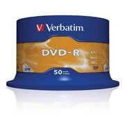 Verbatim Verbatim DVD-R 4.7 Gb 16X Cake*50 43548