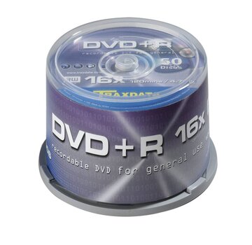 Traxdata TRAXDATA DVD+R 4,7GB 16X CAKE*50 PROMO