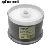 Maxell MAXELL CD-R 700MB 52X WHITE INKJET PRINTABLE CAKE BOX*50 624042.40.CN