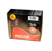 Maxell MAXELL DVD-R 4,7GB 16X SLIM*10 275592.40.TW