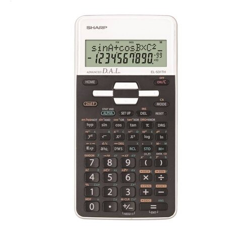 Sharp SHARP CALCULATOR SCIENTIFIC BOX EL531THWH