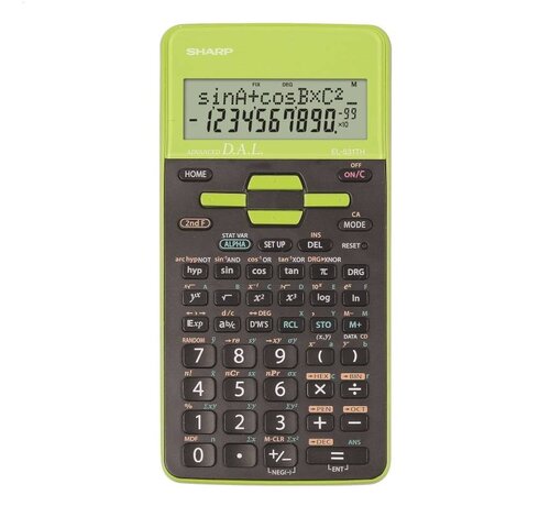 Sharp SHARP CALCULATOR SCIENTIFIC BOX EL531THGR
