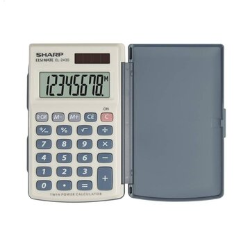 Sharp SHARP CALCULATOR HANDHELD BOX EL243S