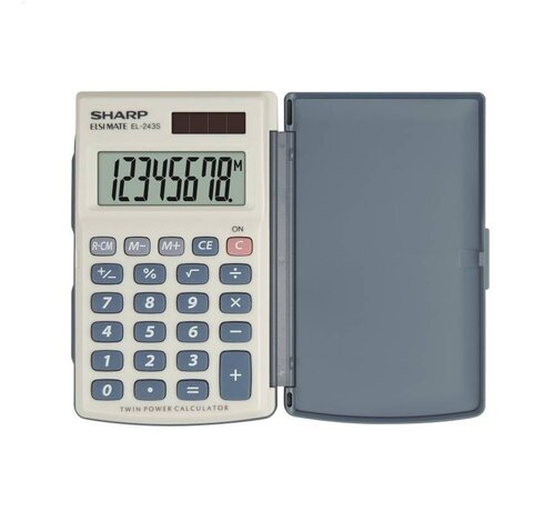 Sharp SHARP CALCULATOR HANDHELD BOX EL243S