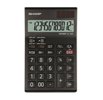 Sharp SHARP CALCULATOR DESKTOP BOX EL126RWH