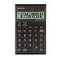 SHARP CALCULATOR DESKTOP BOX EL126RWH