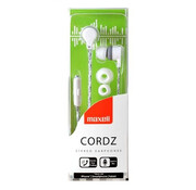 Maxell MAXELL CORDZ EARPHONES WHITE 303781.00.CN