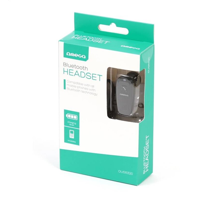 OREILLETTE BLUETOOTH OMEGA R320 V3.0+EDR MONO  [41053]