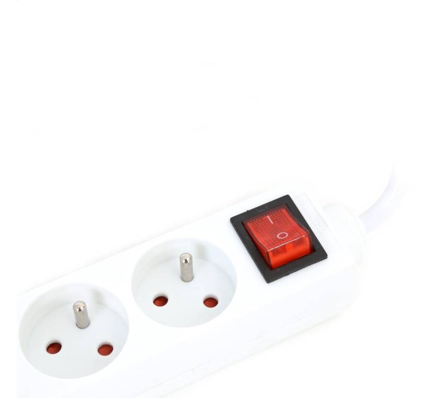 FIESTA POWER SUPPLY EXTENSION CORD 5 SOCKETS 3,0M