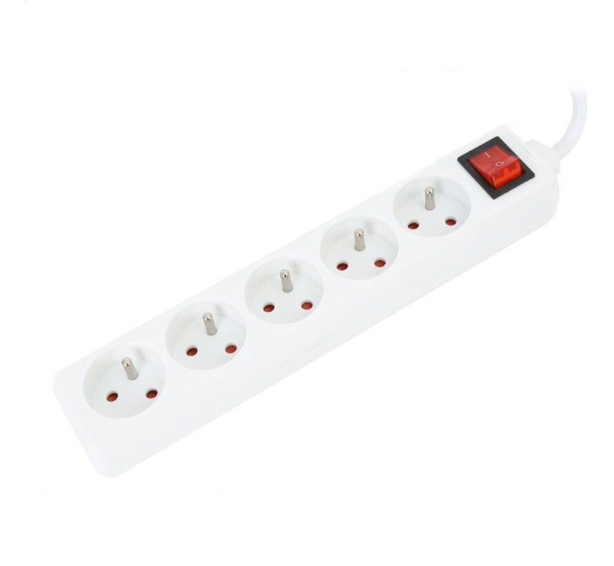FIESTA POWER SUPPLY EXTENSION CORD 5 SOCKETS 3,0M