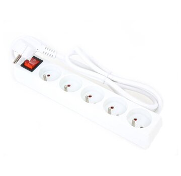 Fiesta RALLONGE FIESTA 1,5M 5 PRISES TYPE E FRENCH WHITE 42043