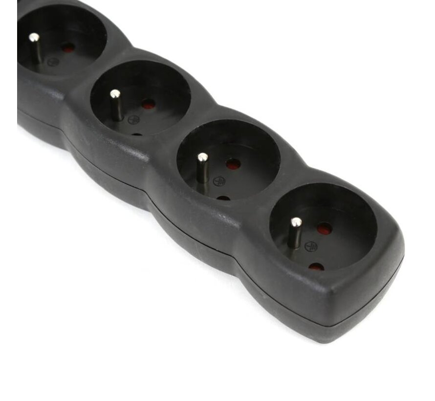 OMEGA POWER SUPPLIER EXTENSION CORD 5FRENCH 3M black   41106  new!!!