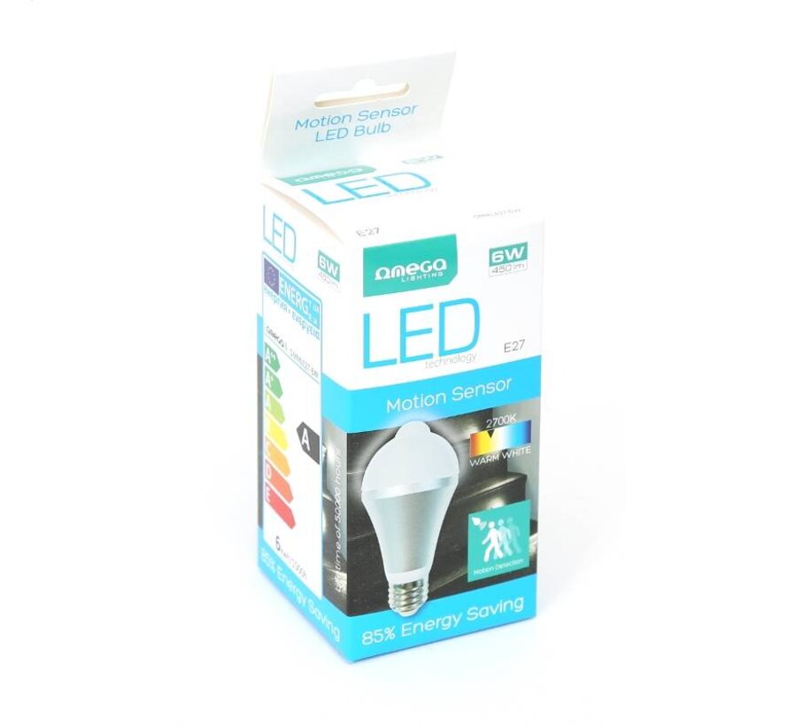 OMEGA MOTION SENSOR LED BULB