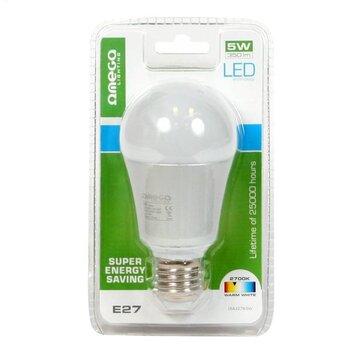 Omega OMEGA LED BULB 2700K E27 5W