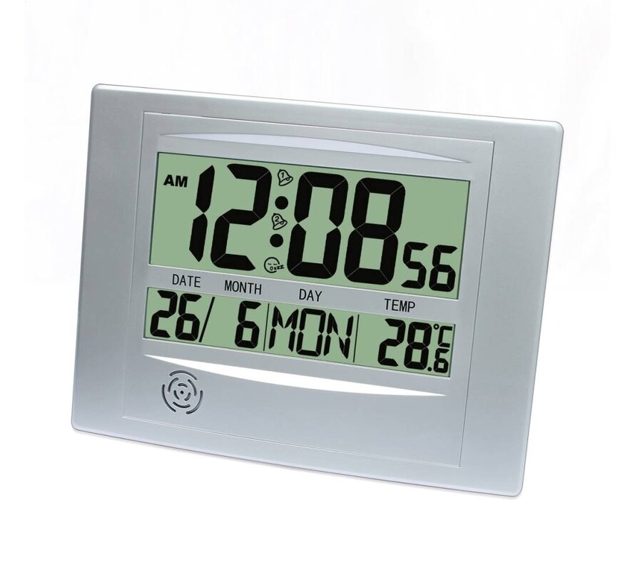 PLATINET HORLOGE ALARME ET TEMPERATURE 44377