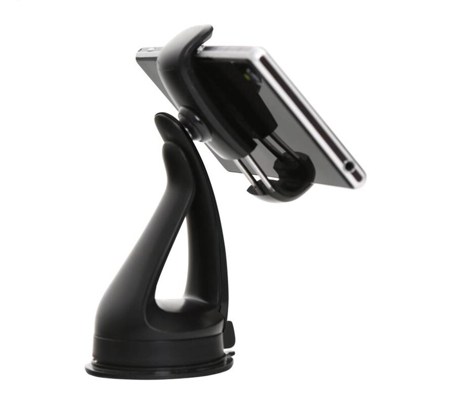 OMEGA UNIVERSAL CAR HOLDER FOR SMARTPHONE LIME BLACK