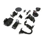 Omega OMEGA UNIVERSAL CAR & BIKE ACCESSORIES KIT 10 IN 1 FOR SMARTPHONES & GPS 42833