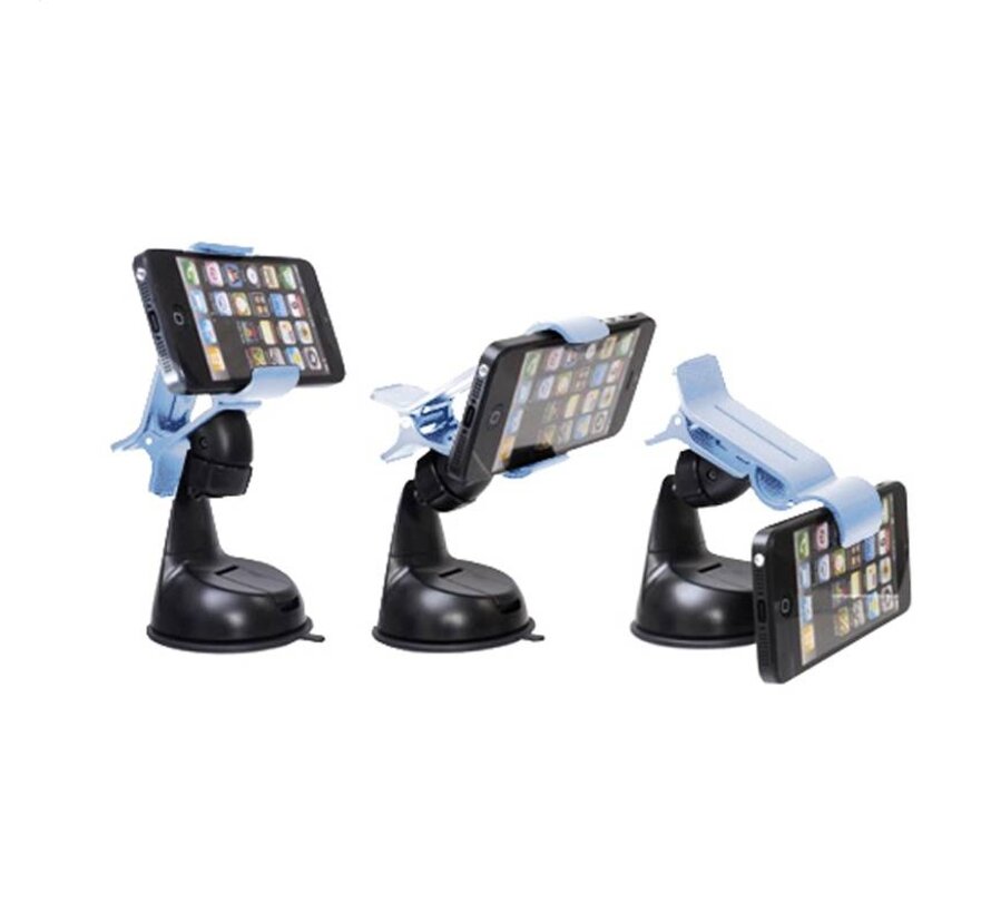 OMEGA UNIVERSAL SMARTPHONE CAR HOLDER AVOCADO BLACK & BLUE