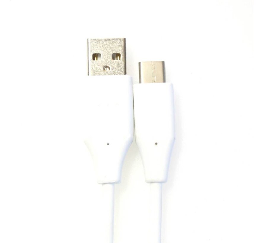 OMEGA PVC TYPE-C TO USB & DATA BULK 1M WHITE