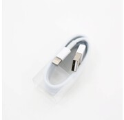 Omega OMEGA CABLE HAUTE QUALITE LIGHTNING USB 2A 116 CUIVRE TAIWAN 1M BLANC 44279
