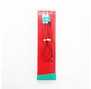 Platinet OMEGA AUDIO CABLE JACK 3,5MM to JACK 3,5 MM RED [43464]