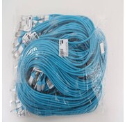 Omega OMEGA CABLE USB 3 EN 1 MICRO USB TYPE C LIGHTNING 2A POLY 1.3M BLEU 44275