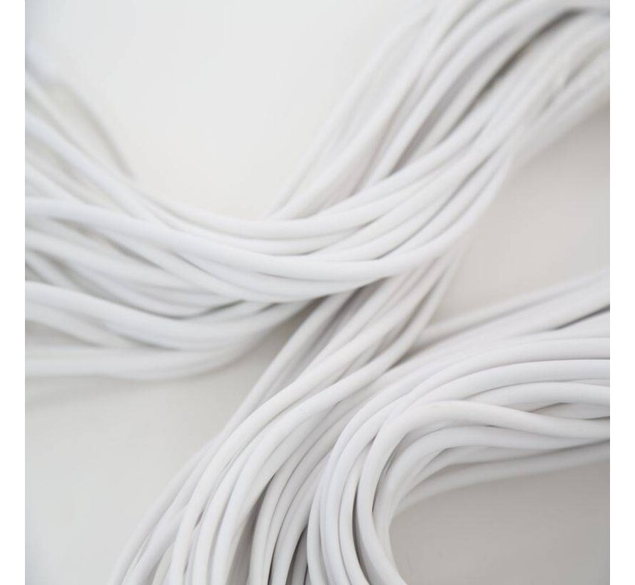 OMEGA CABLE USB 3 EN 1 MICRO USB TYPE C LIGHTNING 2A POLY 1.3M BLANC 44277