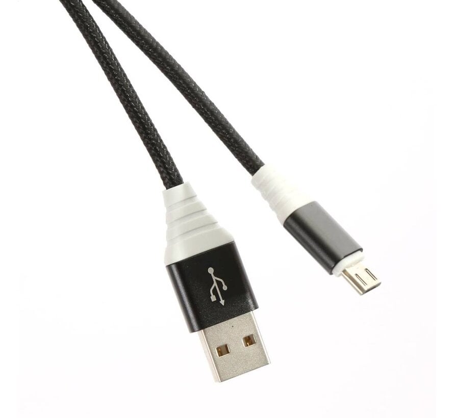 OMEGA CABLE MICRO USB 2A 118 COPPER 1M NOIR 44257