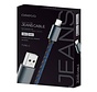 OMEGA CABLE JEANS TYPE C USB 2A 118 CUIVRE 1M BLEU 44204