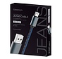 OMEGA JEANS MICRO USB TO USB 2A 118 COPPER 1M BOX BLUE [44200]