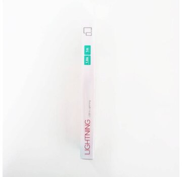 Omega OMEGA CABLE METAL LIGHTNING USB 1.8A 1M ROSE GOLD 44211