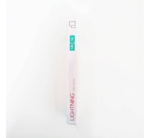 Omega OMEGA CABLE METAL LIGHTNING USB 1.8A 1M ROSE GOLD 44211