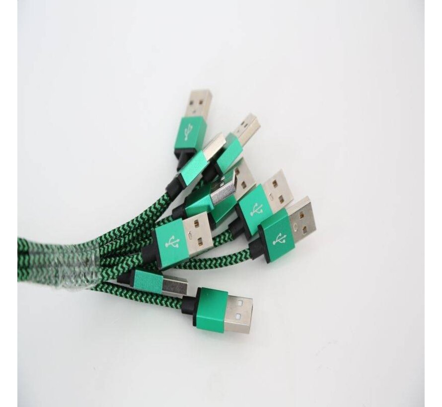 OMEGA CABLE TYPE C USB 2A POLY 1M VERT 44196
