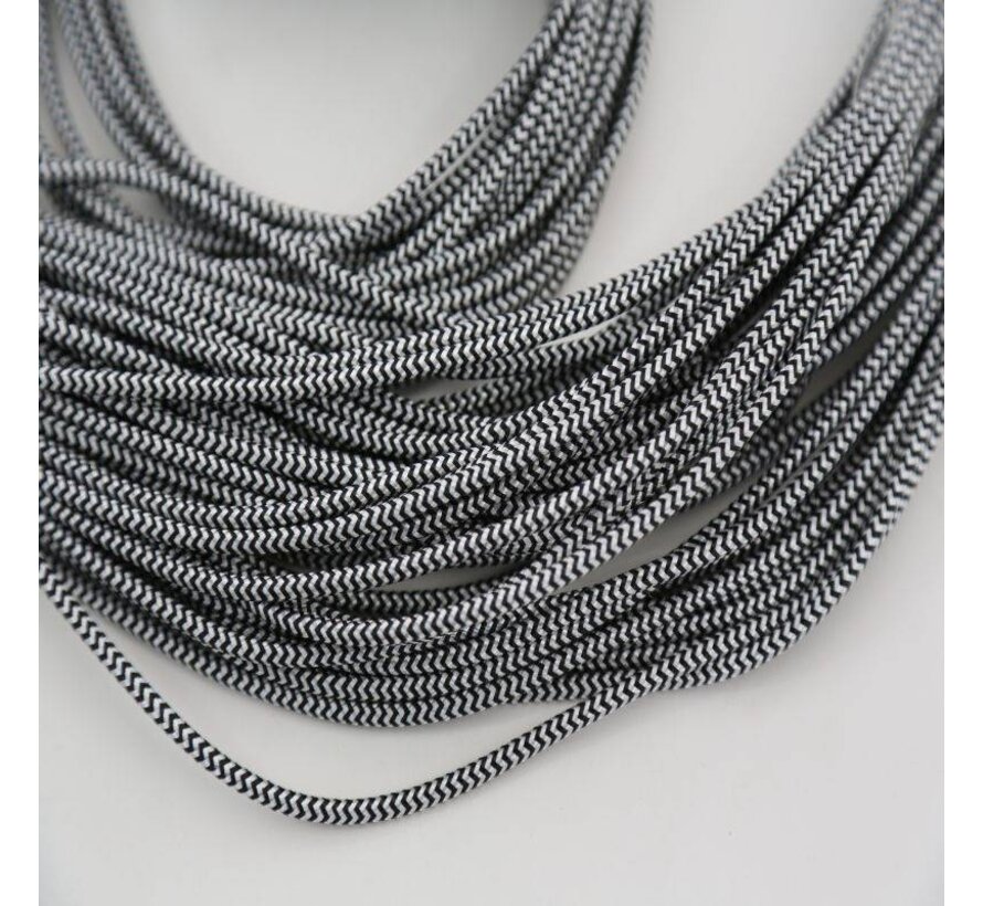 OMEGA FABRIC BRAIDED TYPE-C TO USB 2A POLY 1M SILVER [44199]