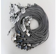 Omega OMEGA CABLE MICRO USB 2A POLY 1M ARGENT 44194