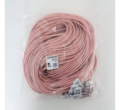 Omega OMEGA CABLE TYPE C USB 1.5A CUIVRE POLY 2M ROSE GOLD 44187