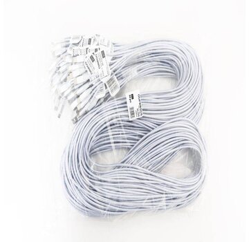 Omega OMEGA FABRIC BRAIDED TYPE-C TO USB 1,5A 118 COPPER POLY 2M SILVER [44185]