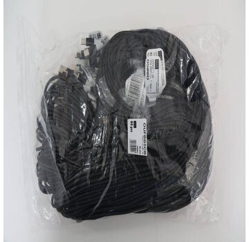 Omega OMEGA FABRIC BRAIDED TYPE-C TO USB 1,5A 118 COPPER POLY 2M BLACK [44189]