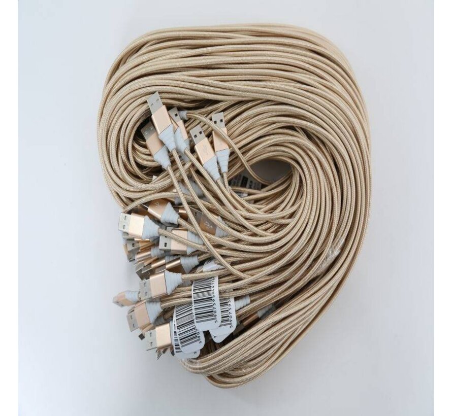 OMEGA CABLE MICRO USB 1.5A 118 COPPER POLY 2M OR 44176