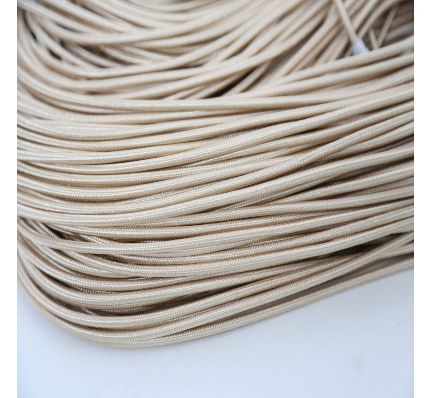 OMEGA FABRIC BRAIDED MICRO USB 1,5A 118 COPPER POLY 2M GOLD [44176]