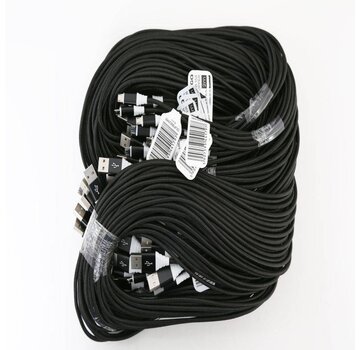 Omega OMEGA CABLE MICRO USB 1.5A COPPER POLY 2M NOIR 44179