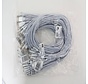 OMEGA CABLE MICRO USB 2A 118 CUIVRE POLY 1M ARGENT 44057