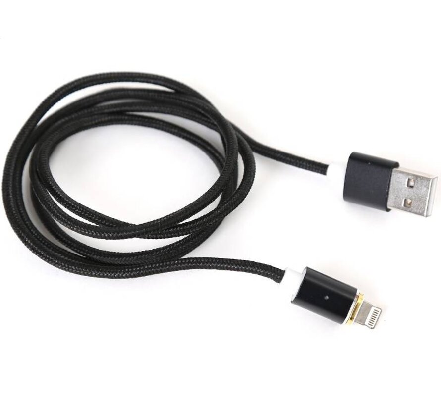 PLATINET MICRO USB TO USB CABLE WITH MAGNETIC PLUG 1,2M SILVER [43470]