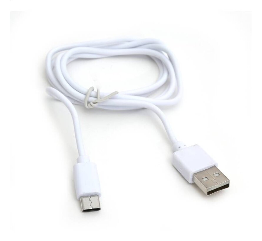 PLATINET USB TYPE-C TO USB FABRIC BRAIDED CABLE 1M BLACK