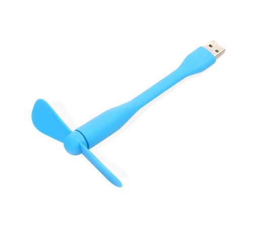 Omega OMEGA USB VENTILATEUR / FAN BLEU 43477