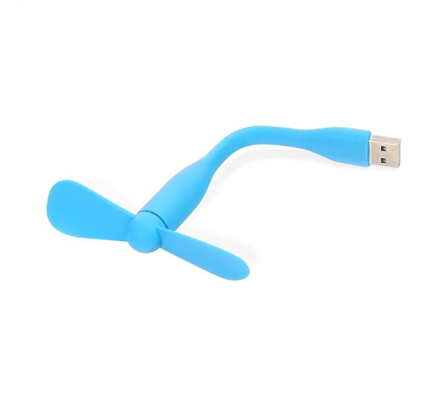 OMEGA USB FAN BLUE [43477]